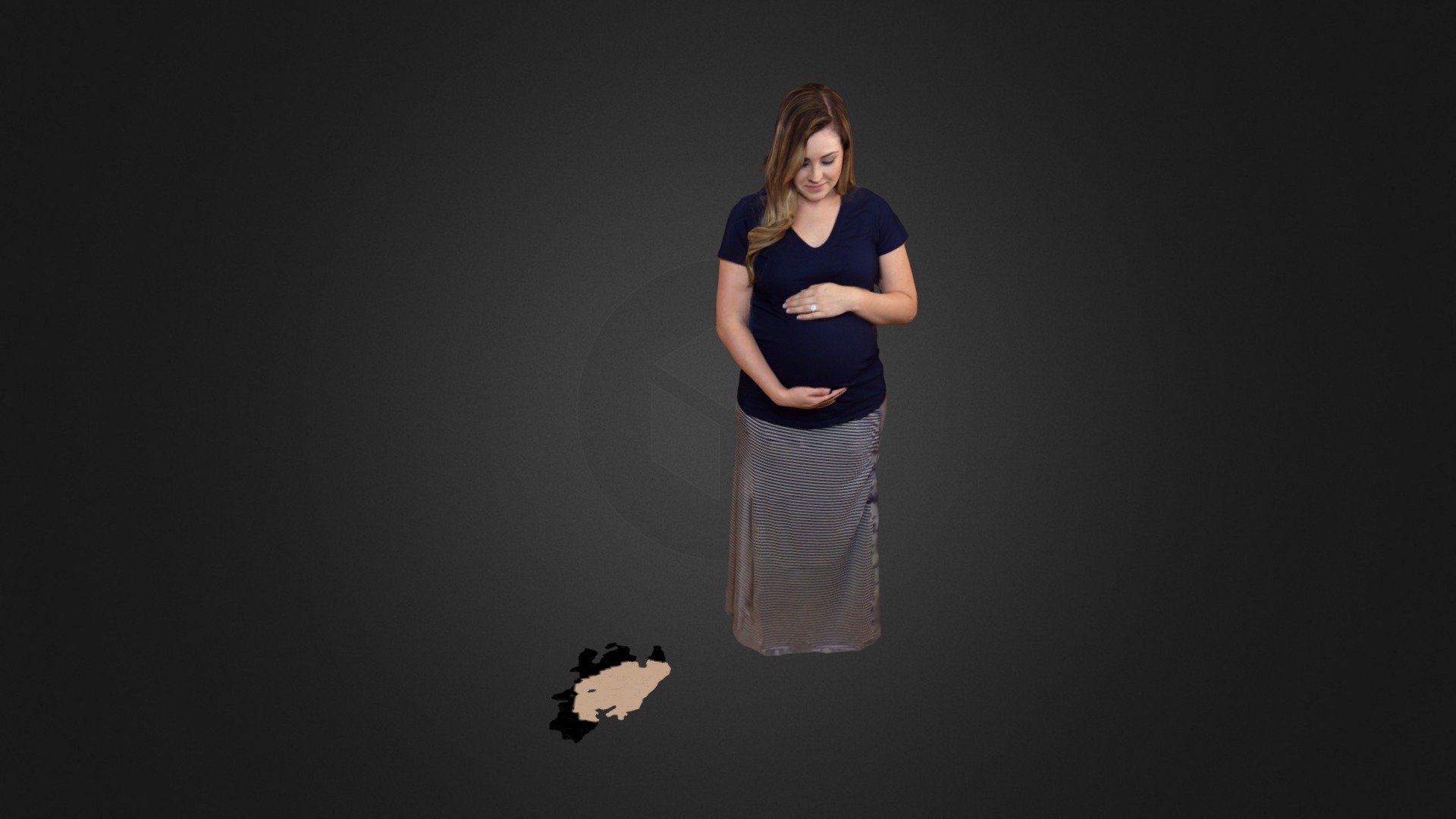 jessica maternity 3d model