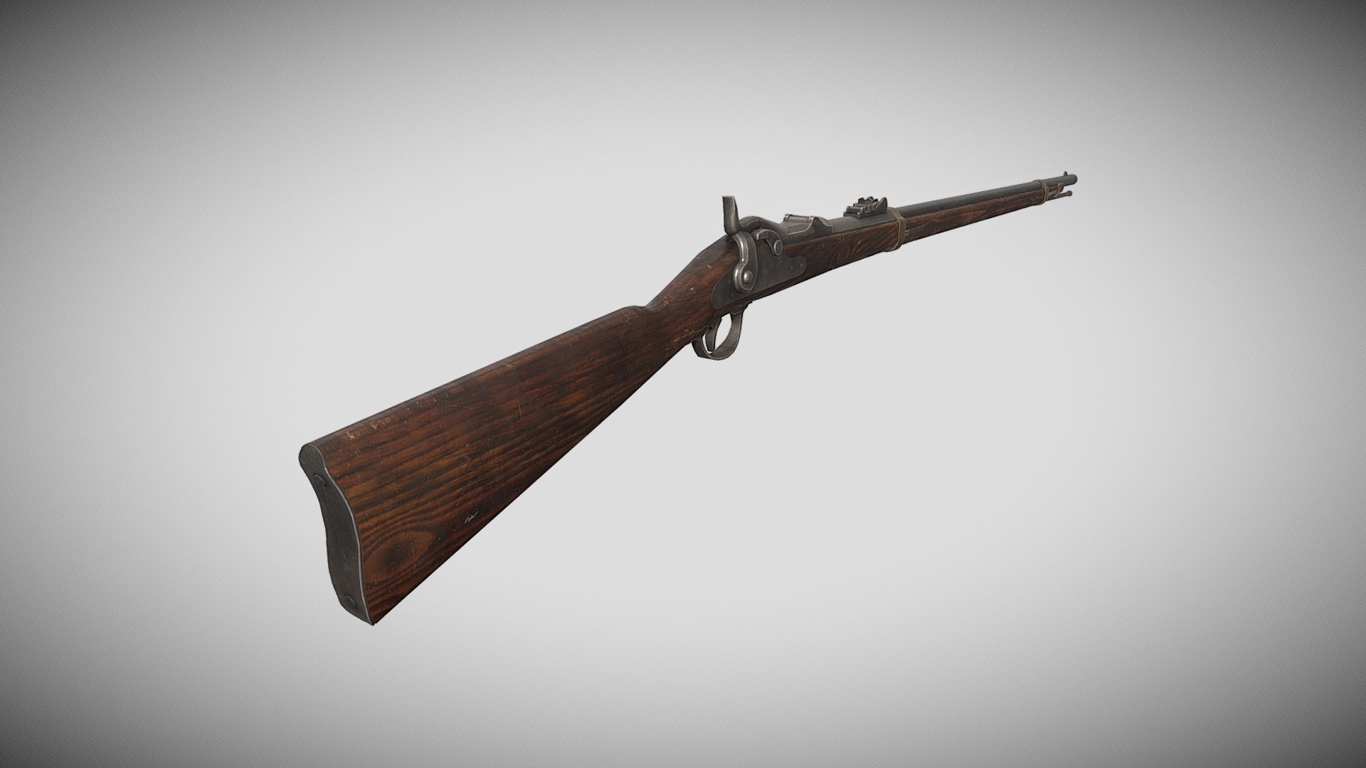 Springfield M1873 3d model