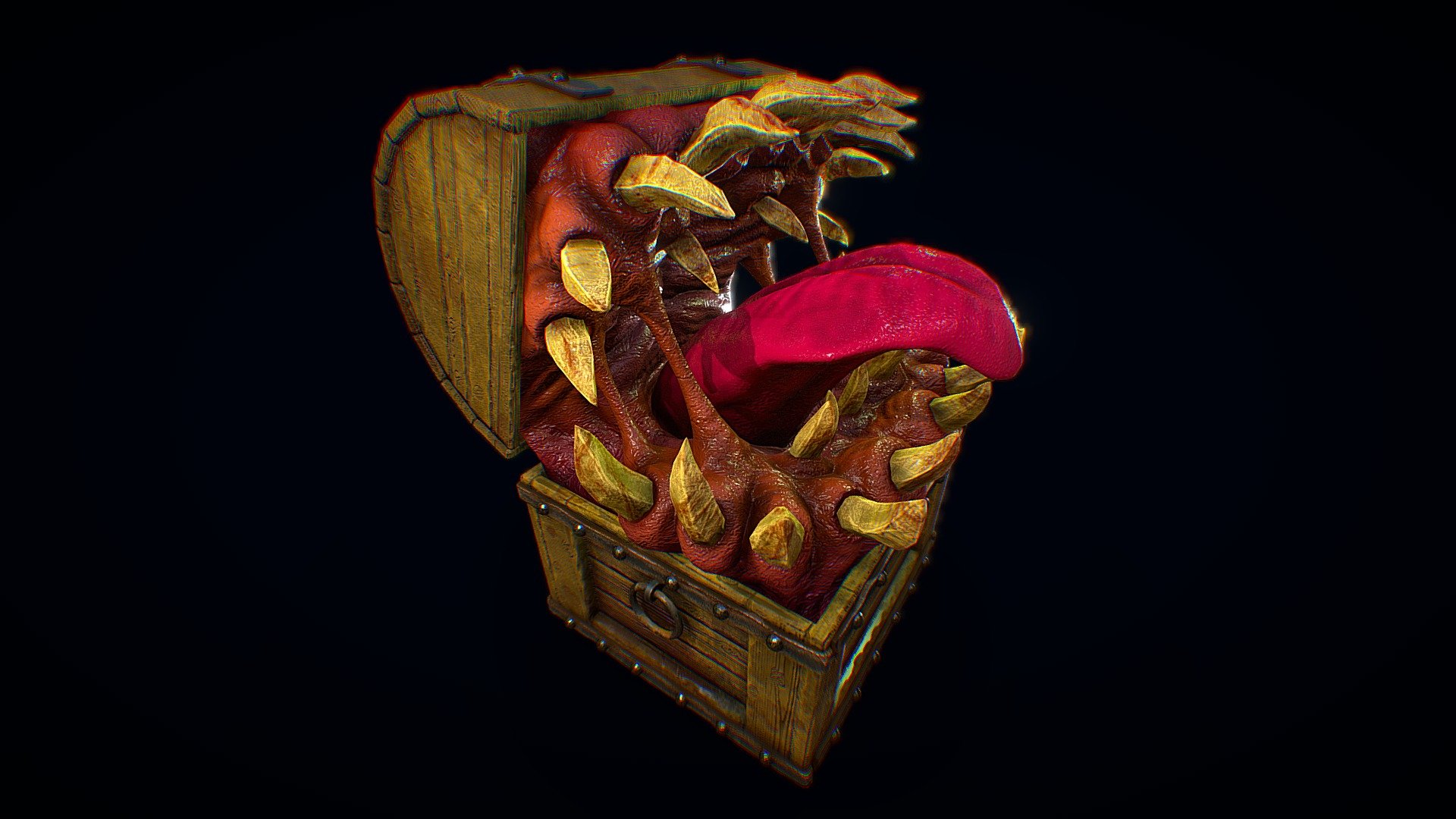 Mimic Chest 3d model