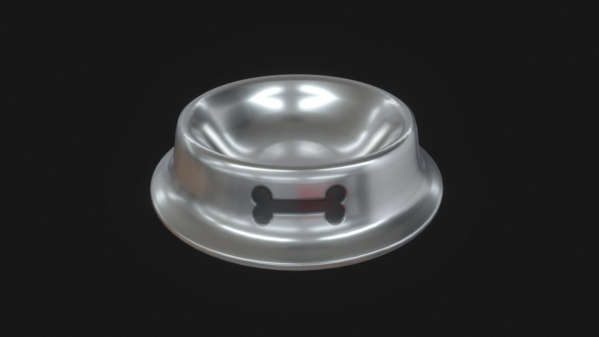 Dog Bowl 3d model