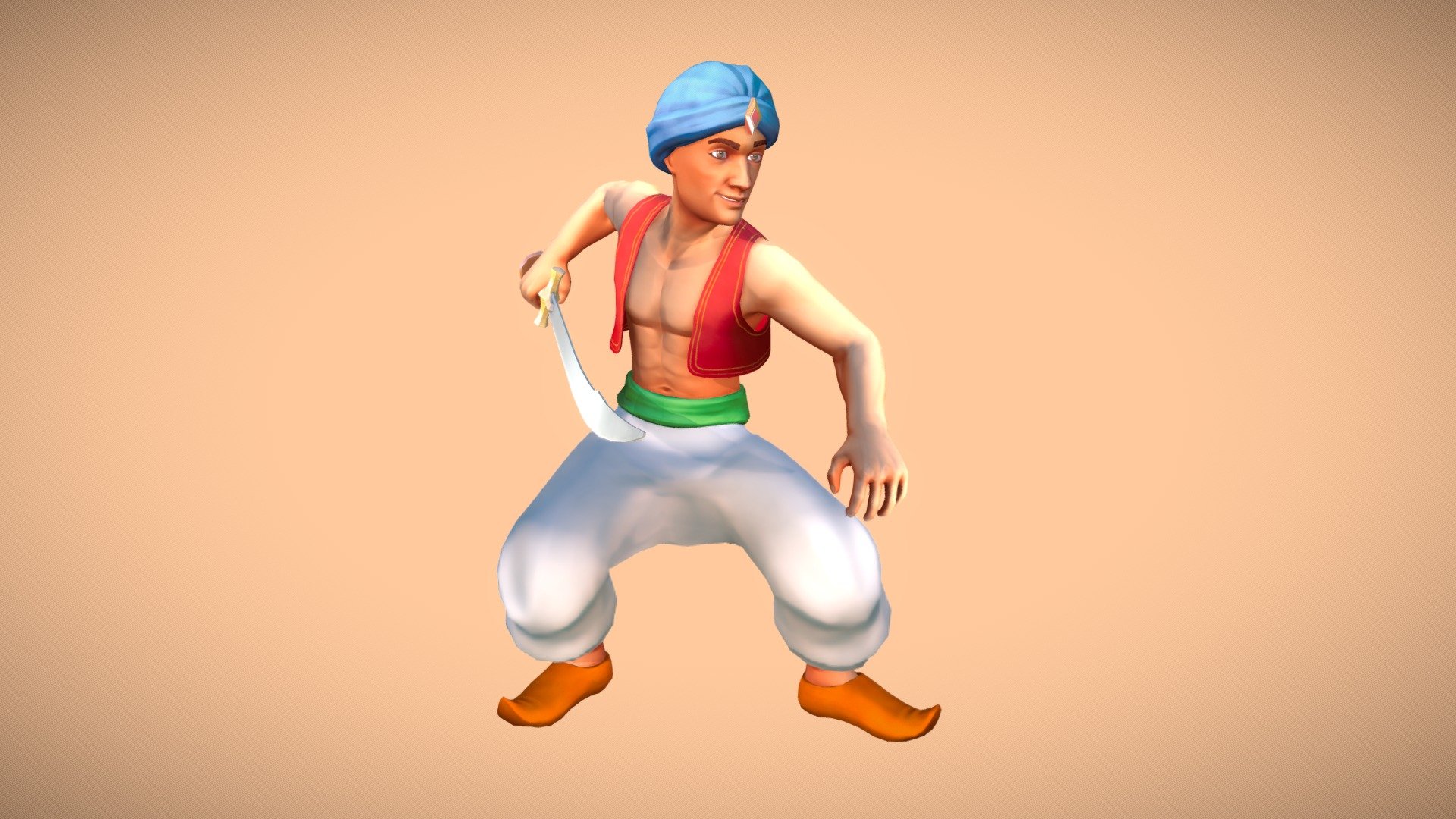 Prince of Persia 3d model