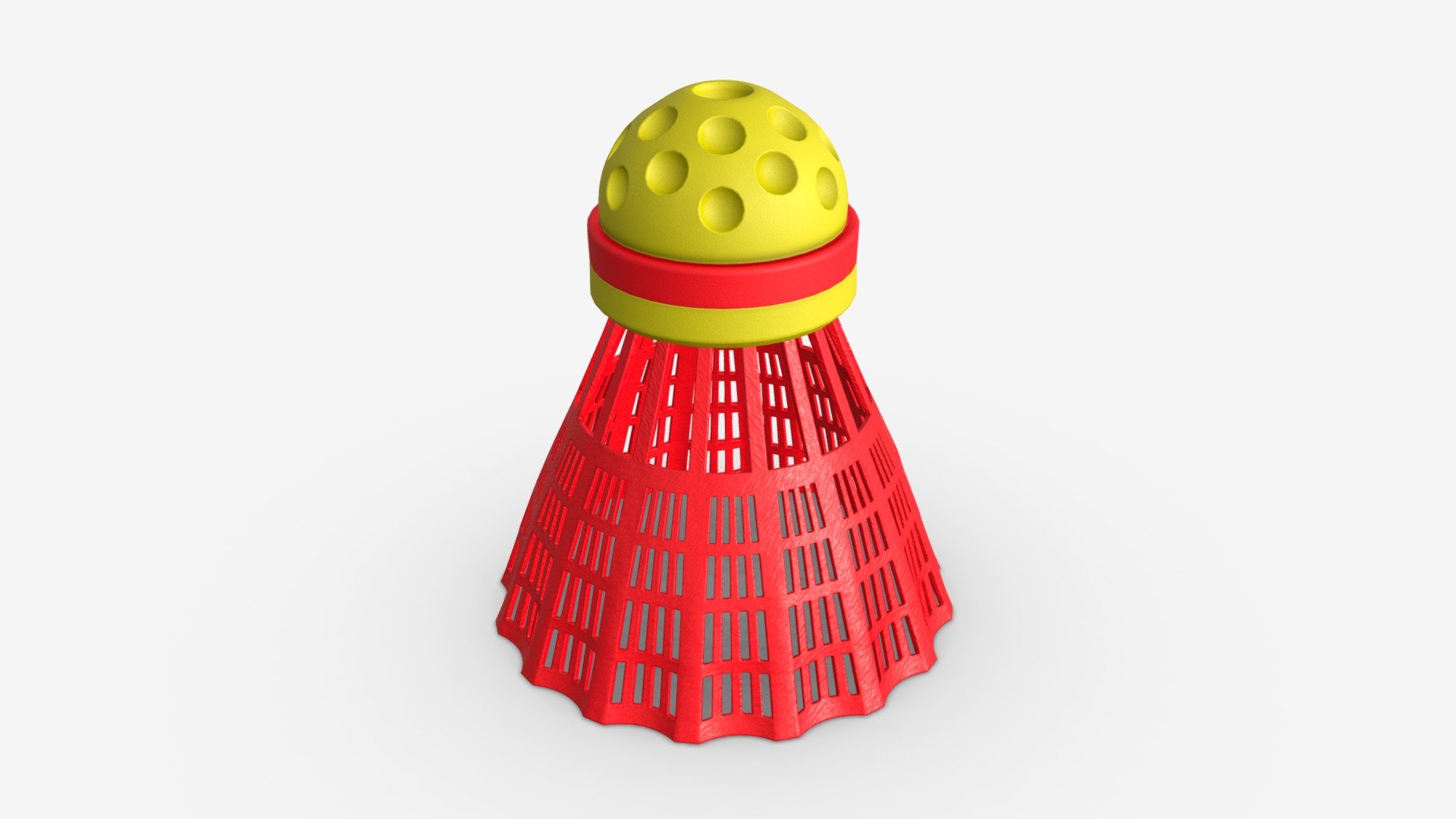 Speedminton Shuttlecock 3d model