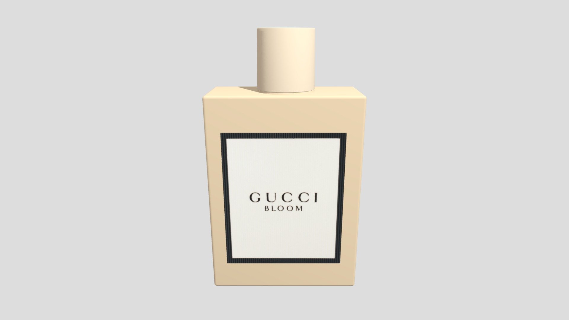 Perfume Gucci 3d model