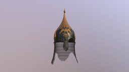 Seljuk-helmet-eagle