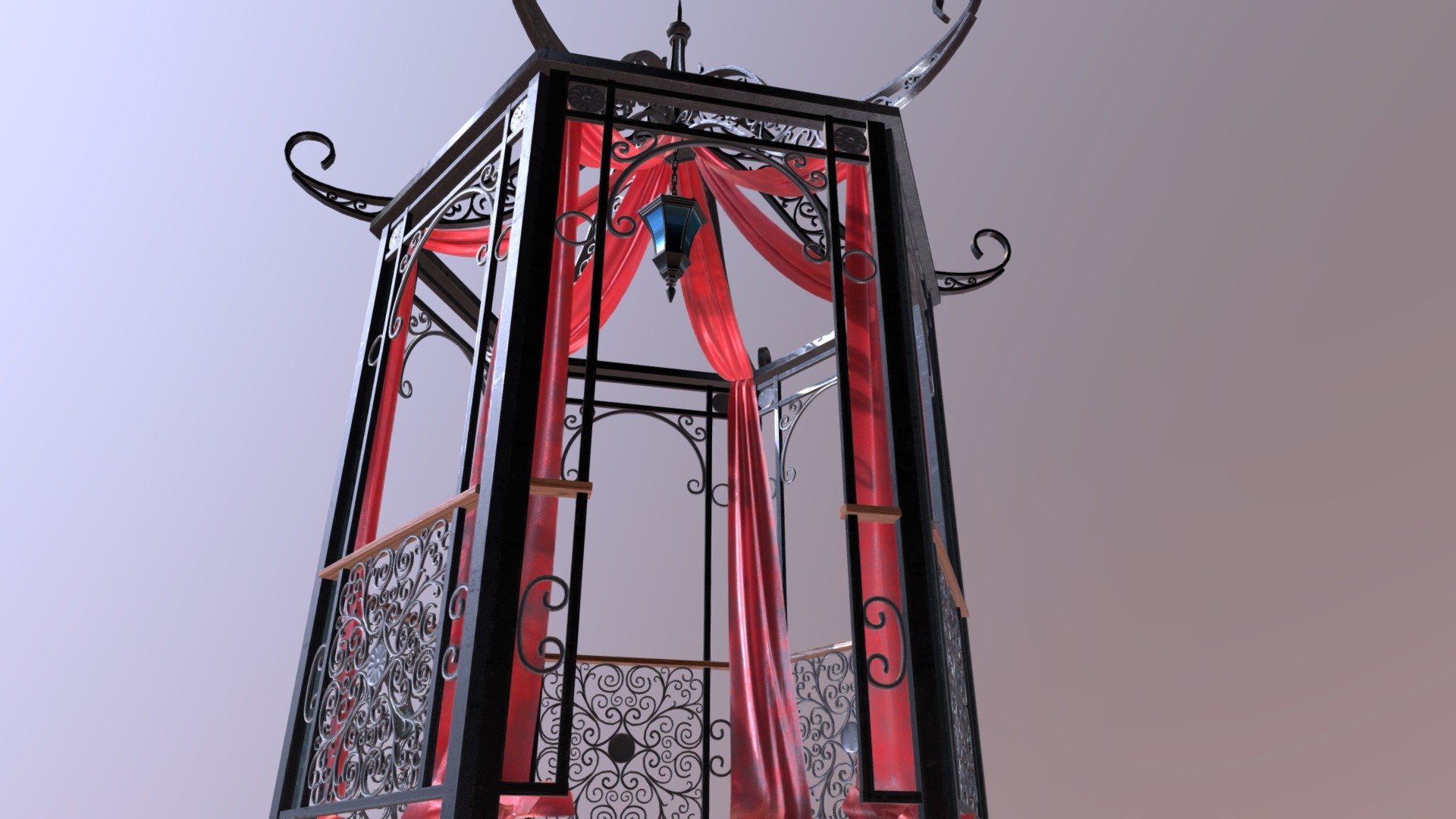 Darksteel gazebo 3d model