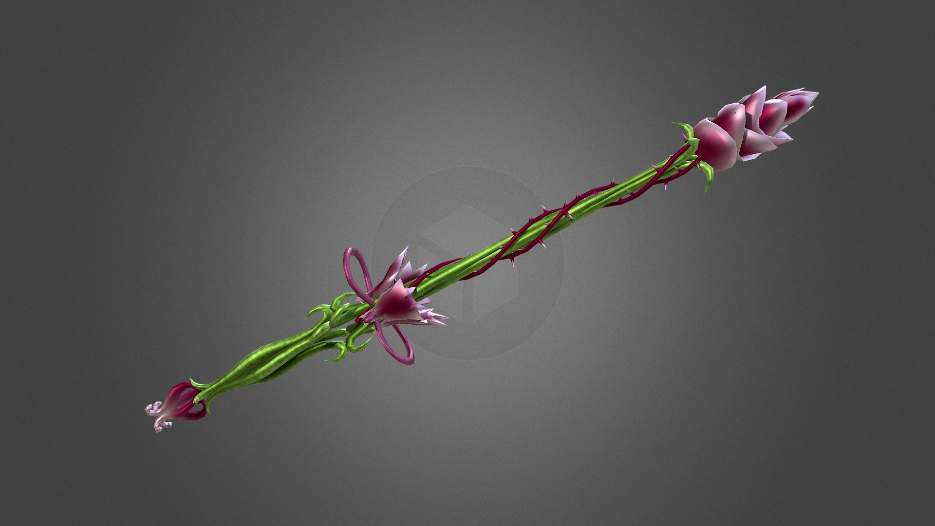 Thorn Wand 3d model