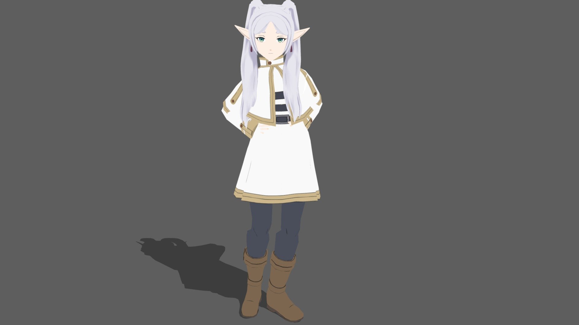 Character Frieren 3d model