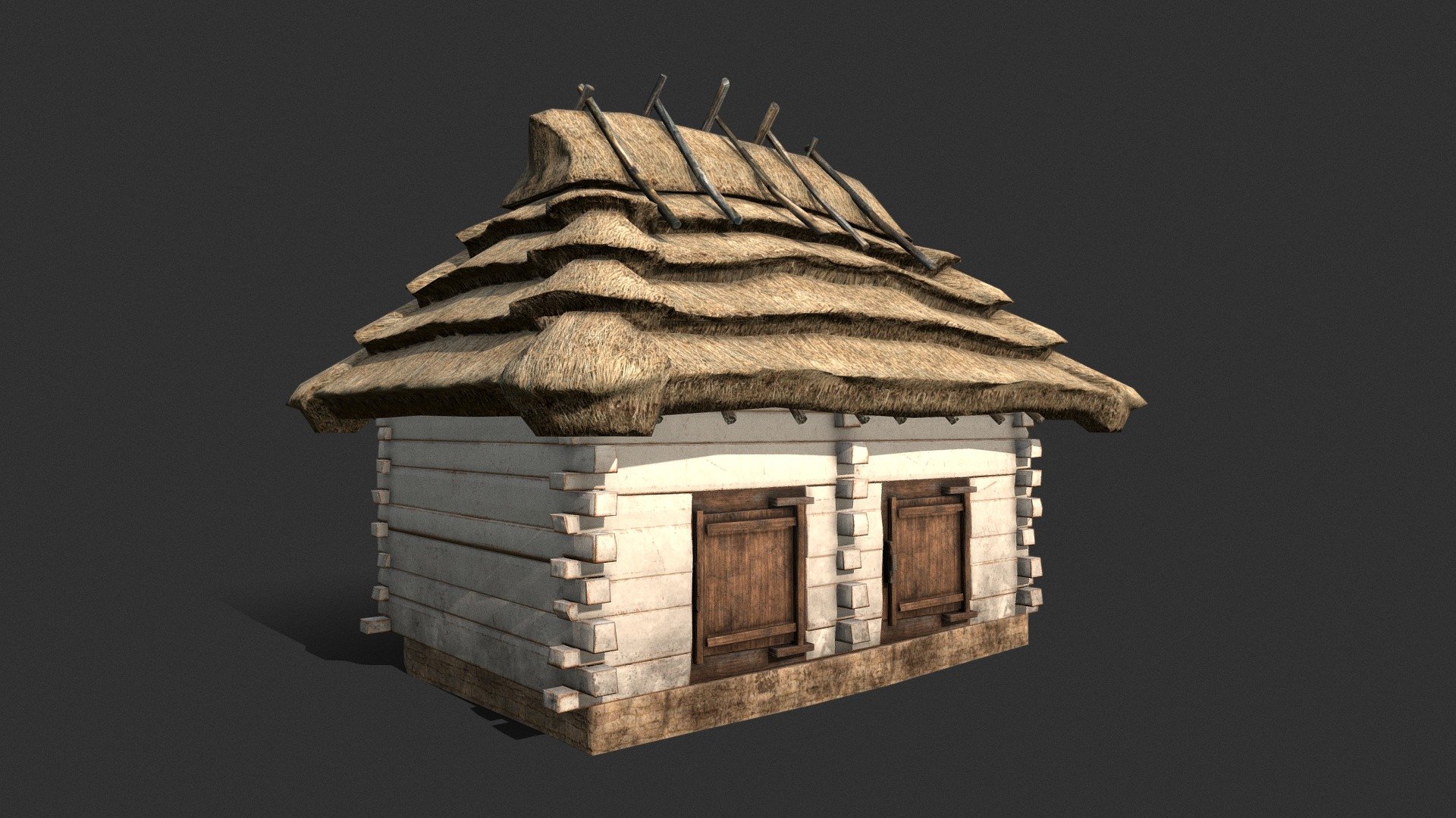 Pigsty Building 3d model