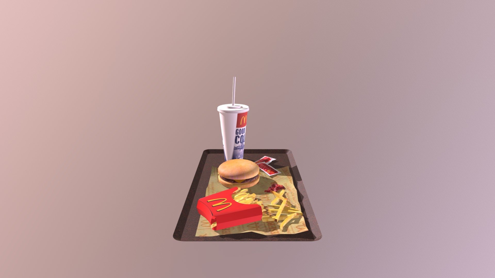 Auzrea Mcdonalds 3d model