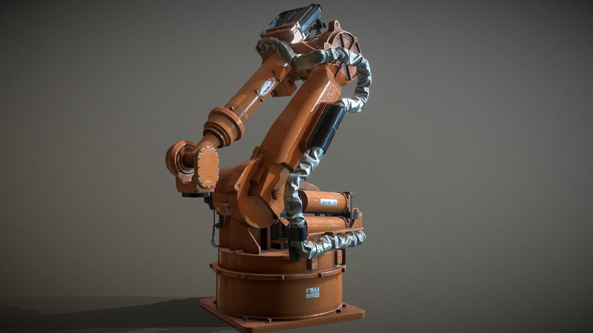 Large Industrial Robot "Nachi SH166" 3d model