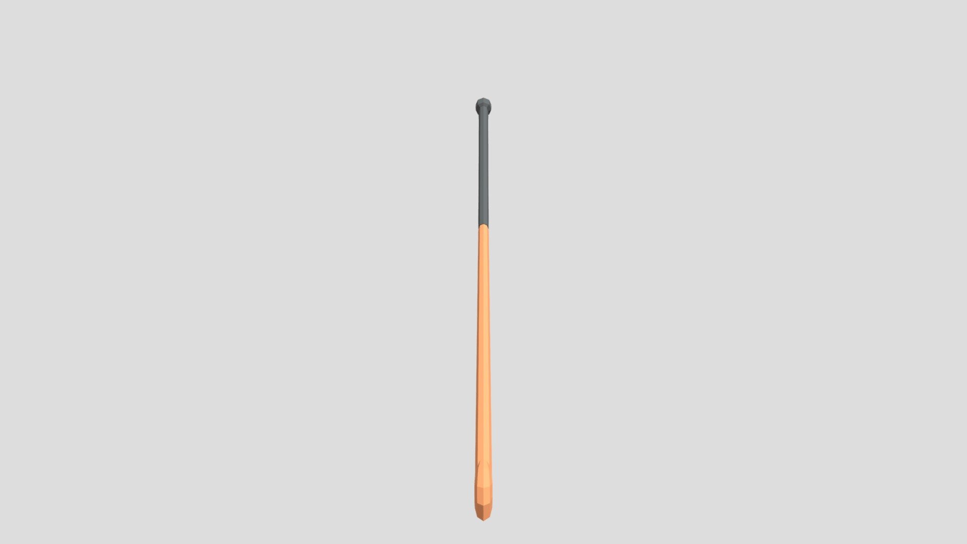 Field hockey stick from Poly by Google 3d model