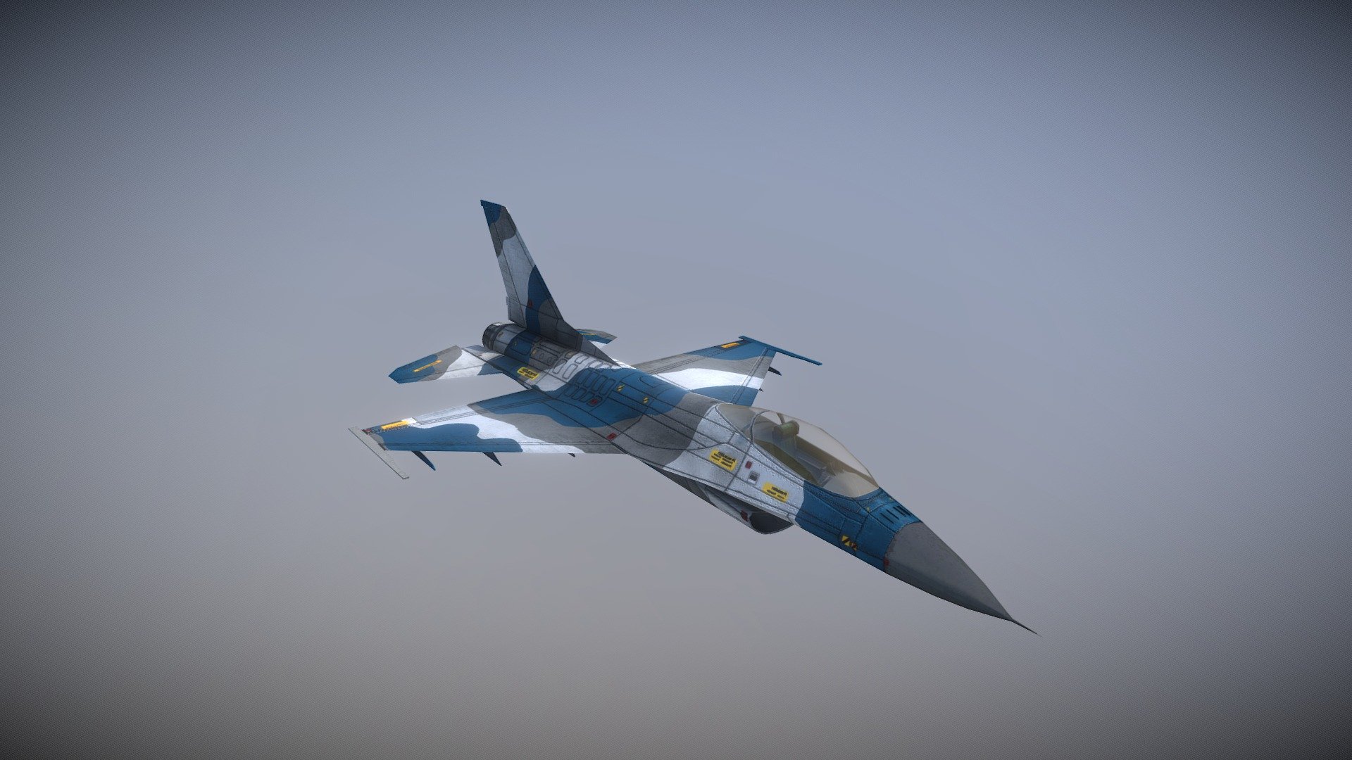 F 16 C 3d model