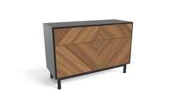 Belgrave Sideboard, Dark Stained Oak