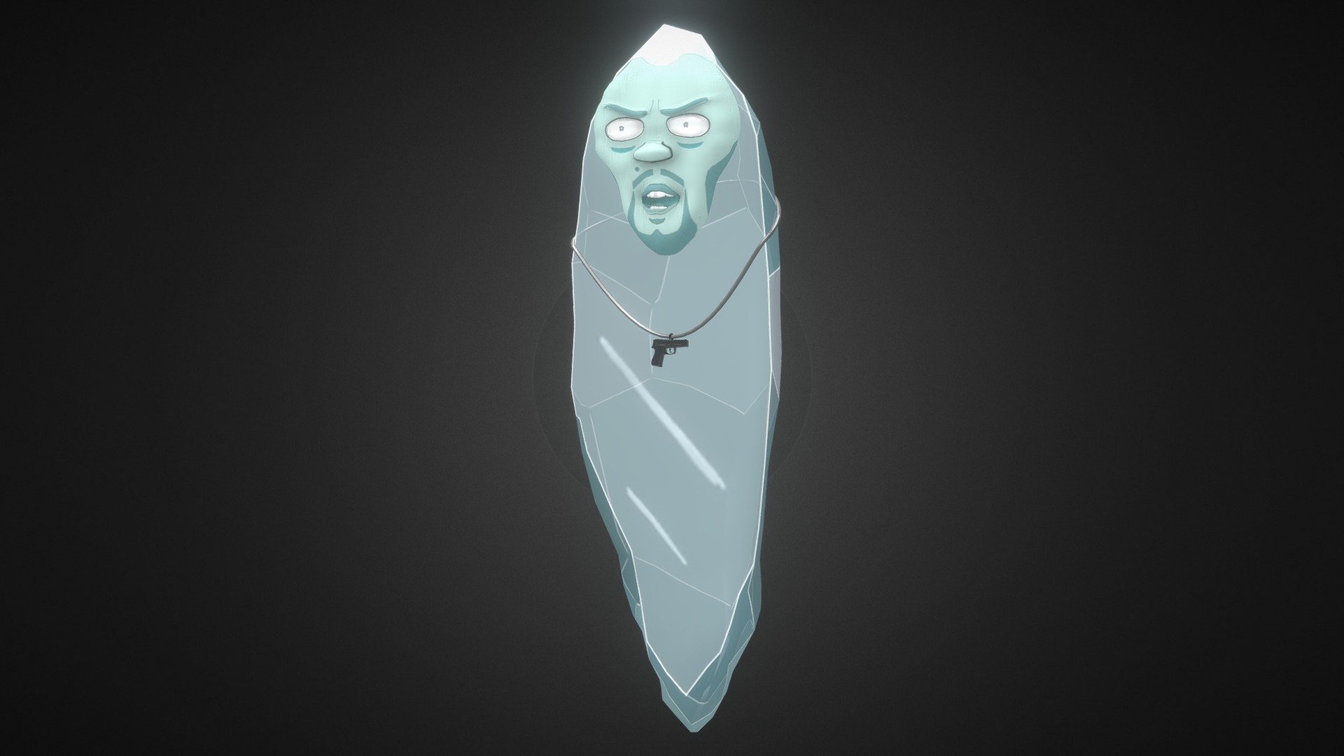 Ice-T (Rick And Morthy) 3d model