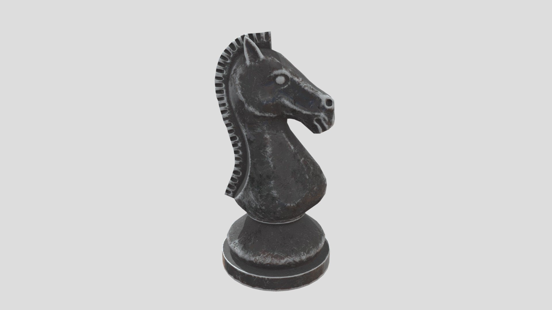 Chess horse 3d model