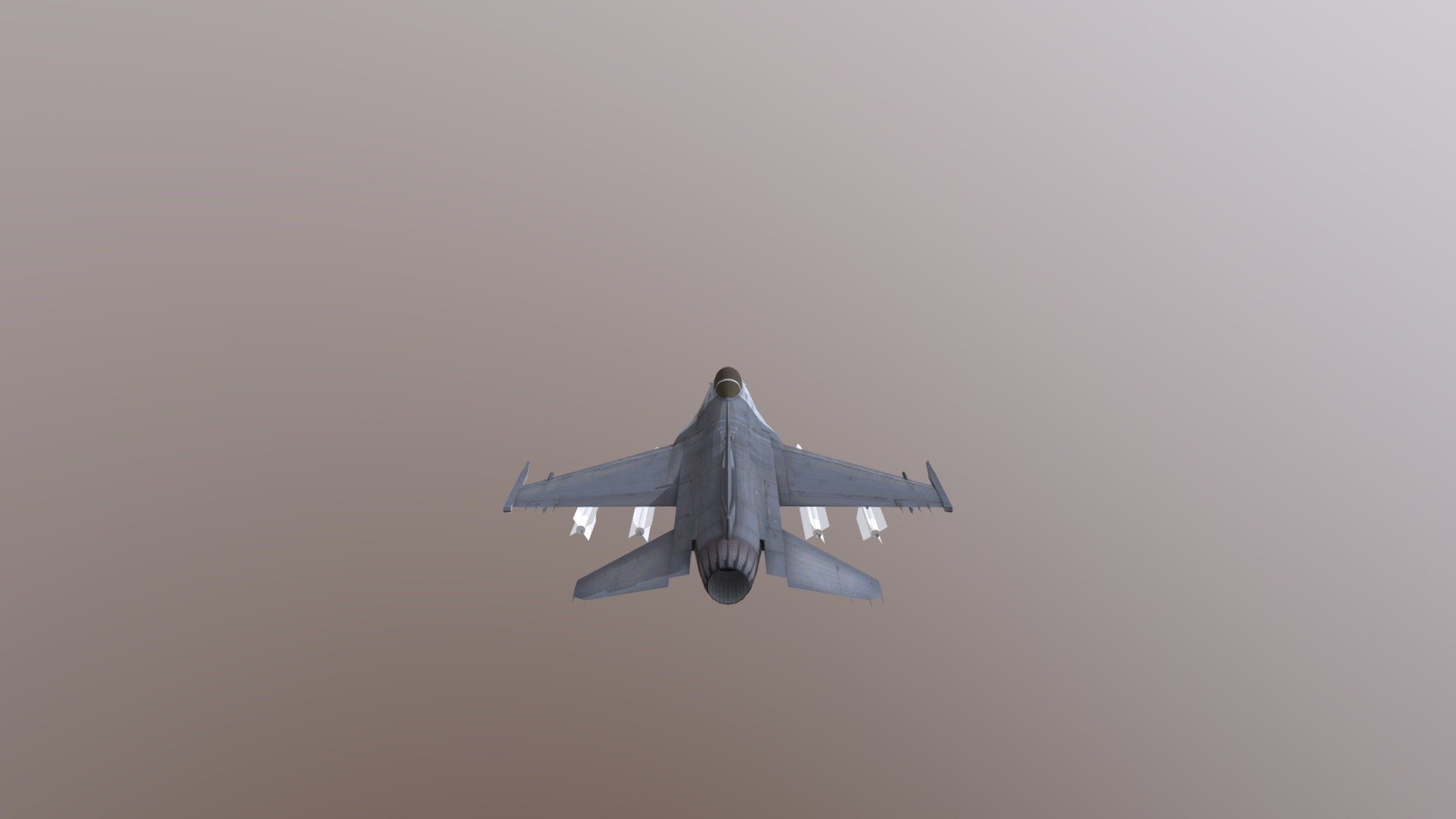 F-16 3d model