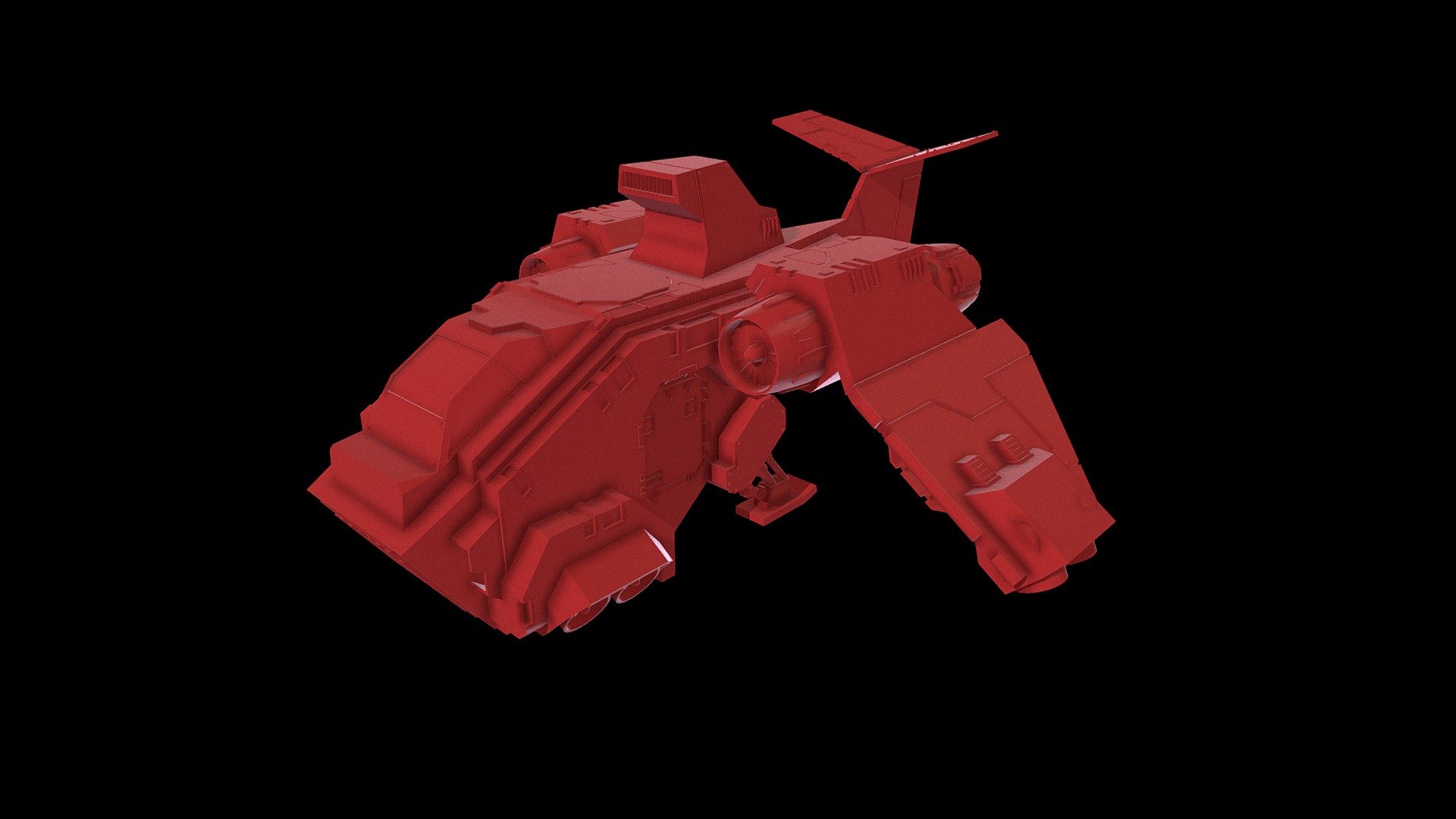 WIP Stormraven 3d model