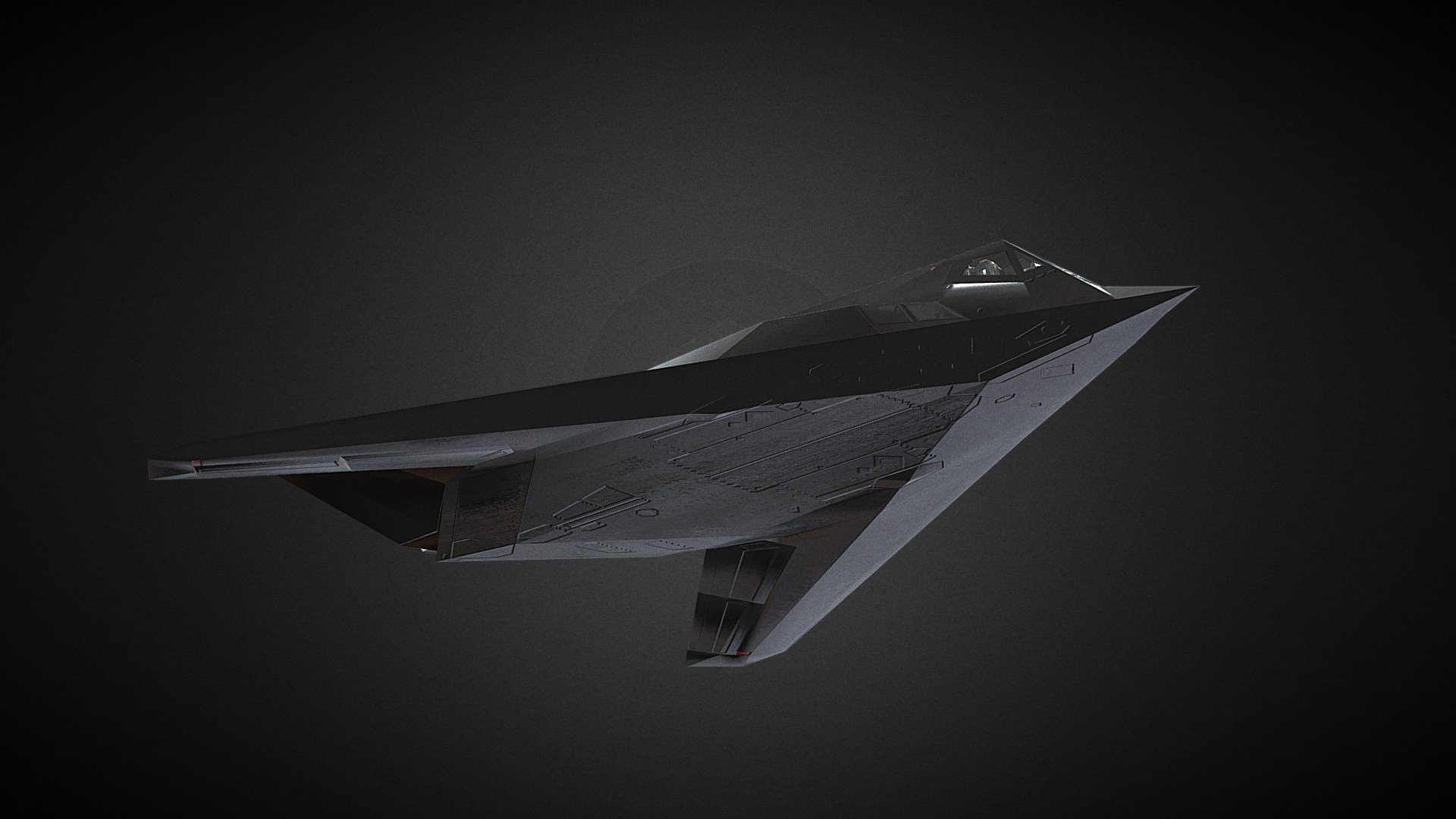 F-117 3d model