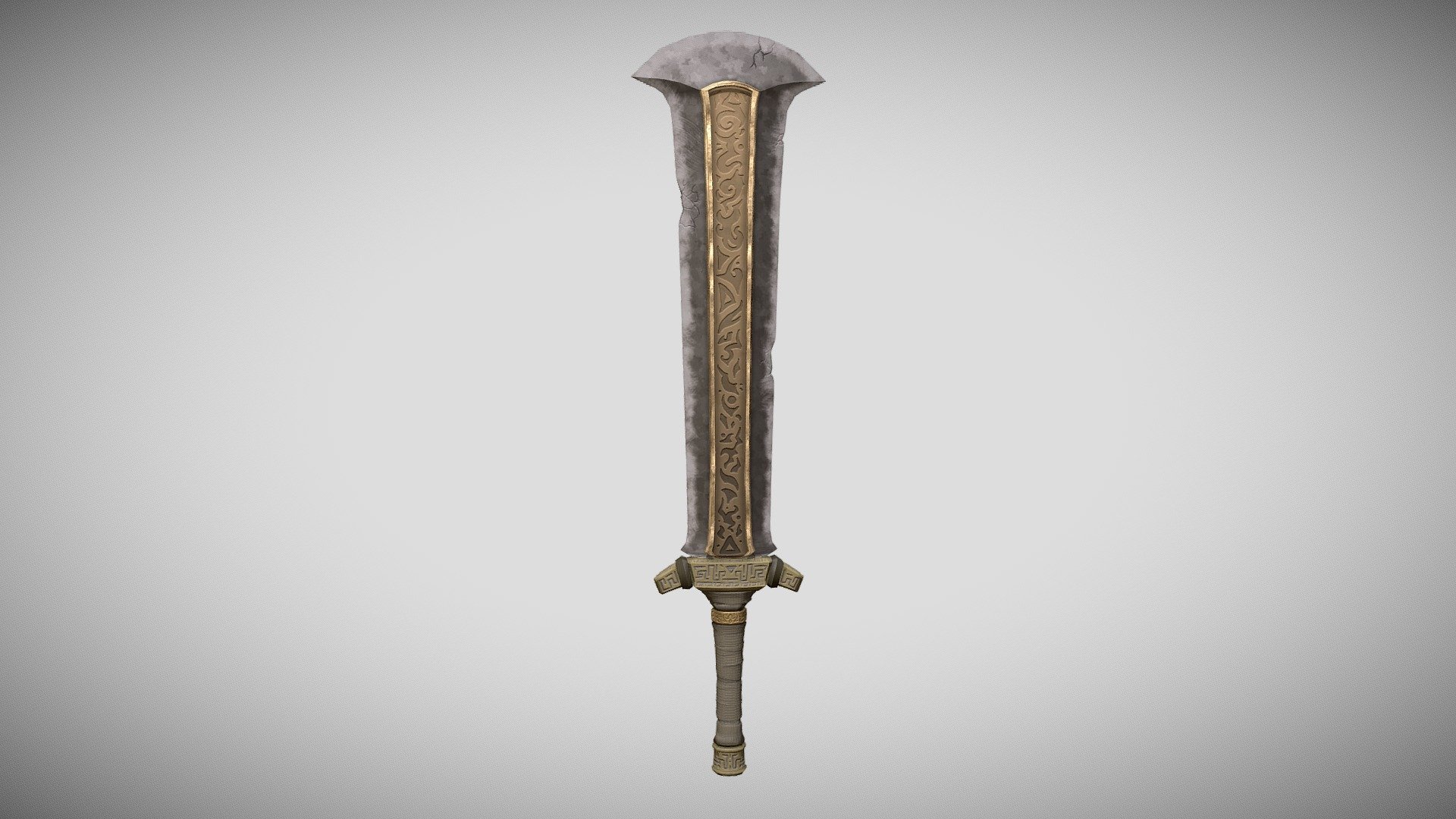 Sword of the Desert King (Free to Download) 3d model