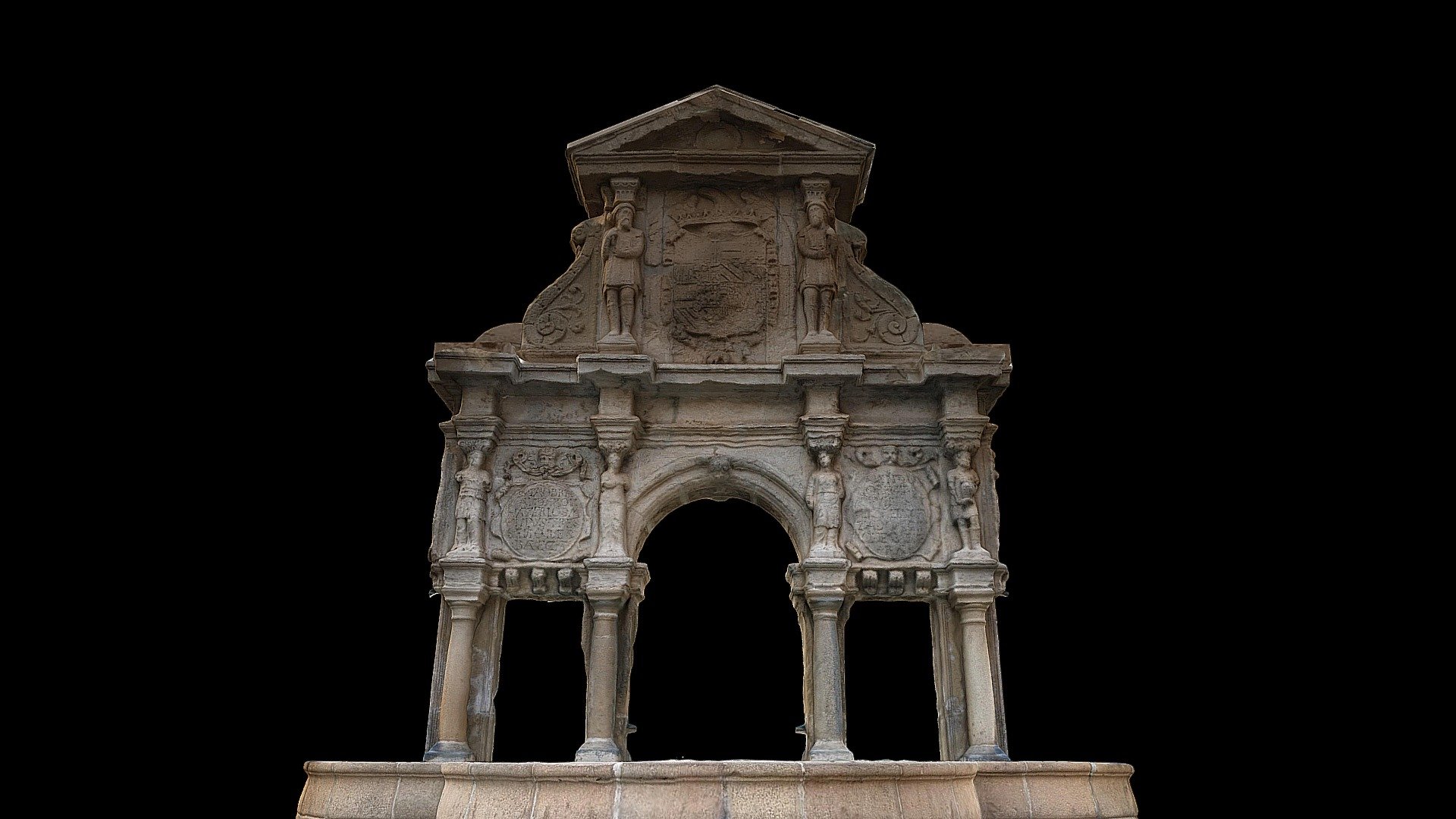 Fuente de Santa María (Baeza) 3d model