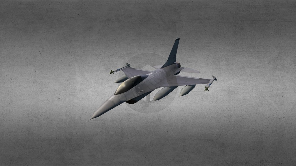 F-16 Fighting Falcon 3d model