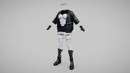 GITS Motoko Kusanagi Outfit costume set