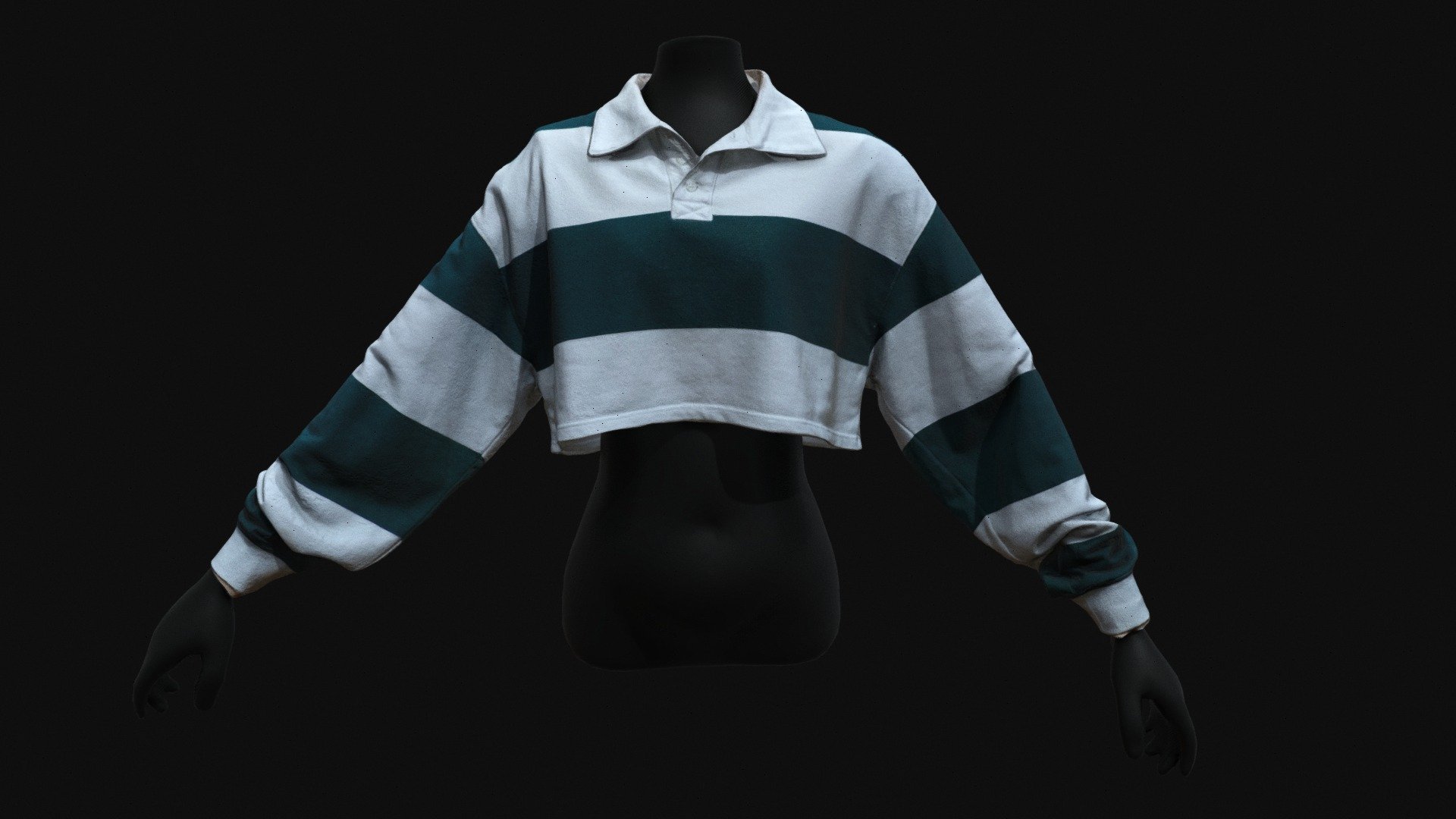 Tight-fitting top 3d model