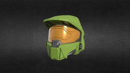 Master Chief Helmet MK V (High Poly)