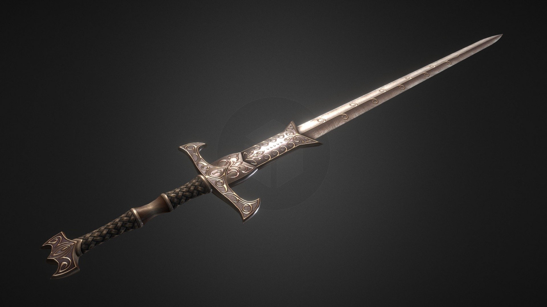 Rugdumphs Sword 3d model