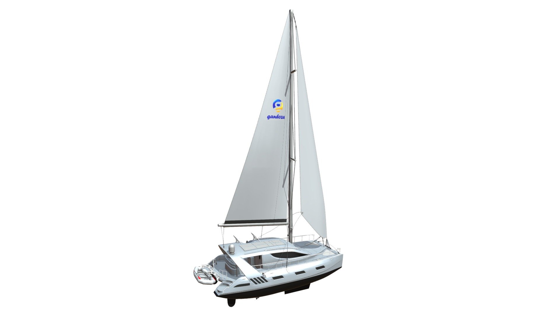 Sailing Yacht 3d model