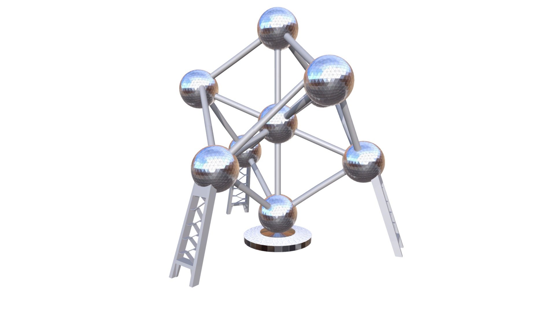 Atomium 3d model