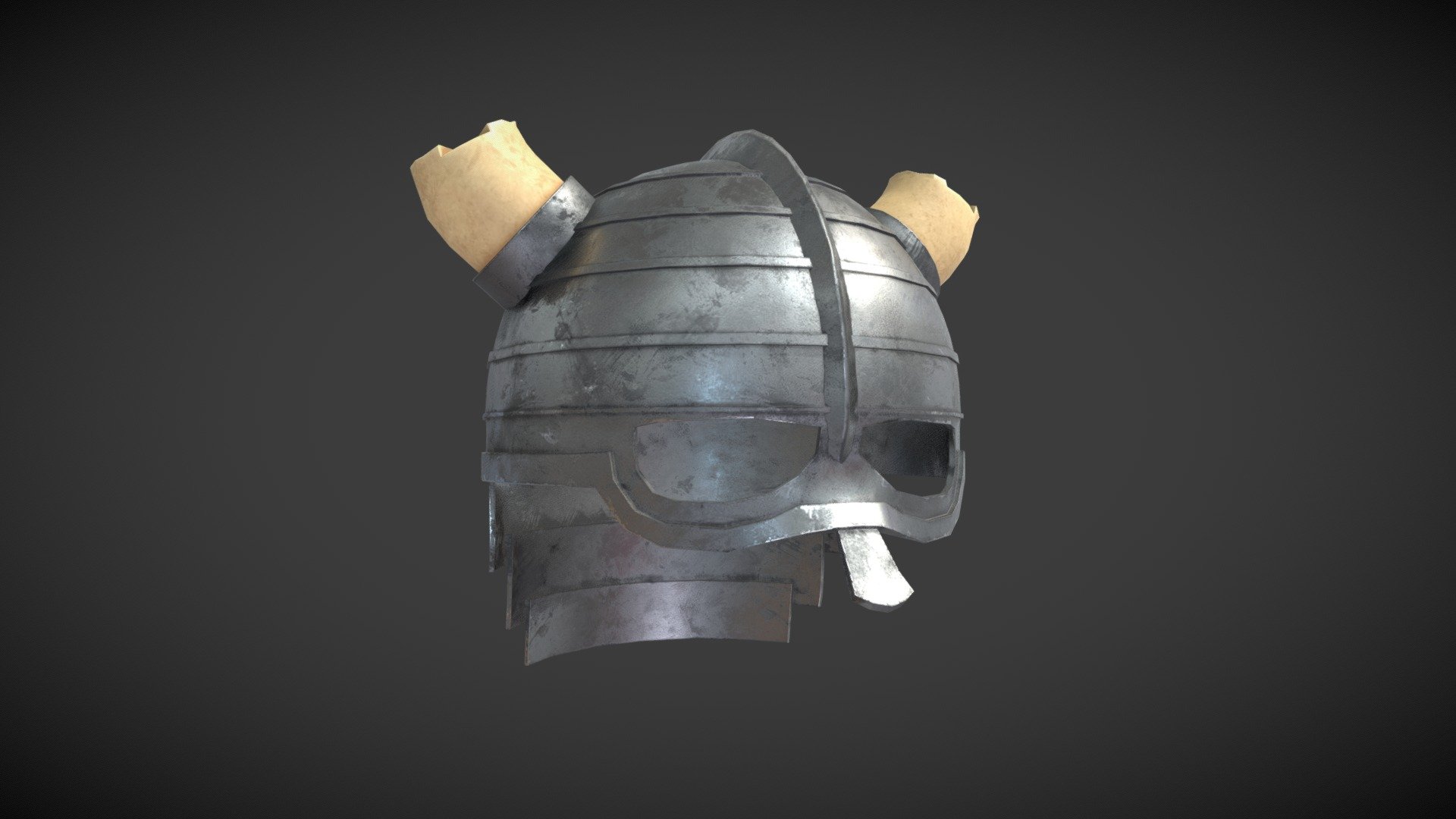 Viking helmet 3d model