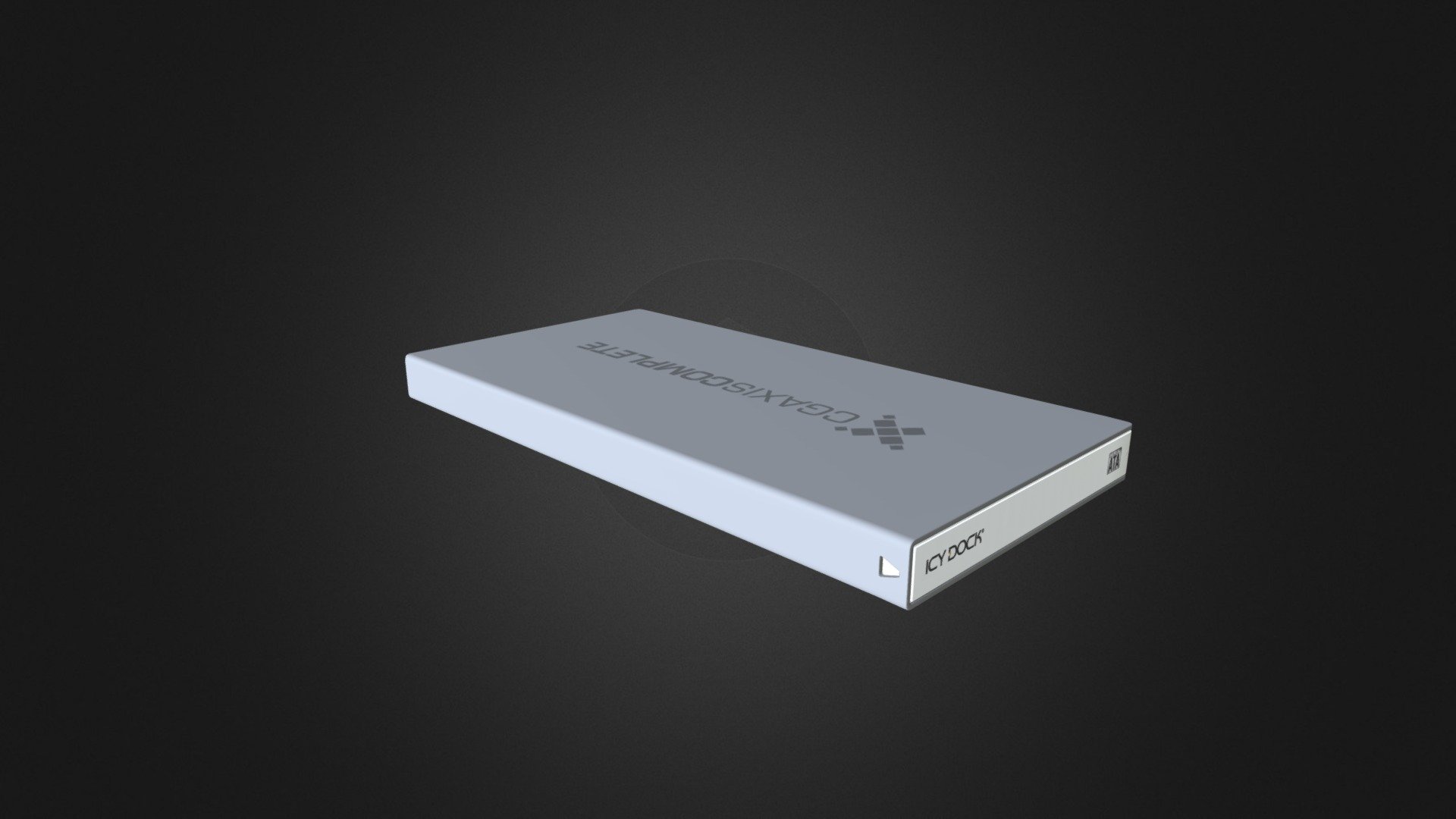 CGAxis External HDD 3d model