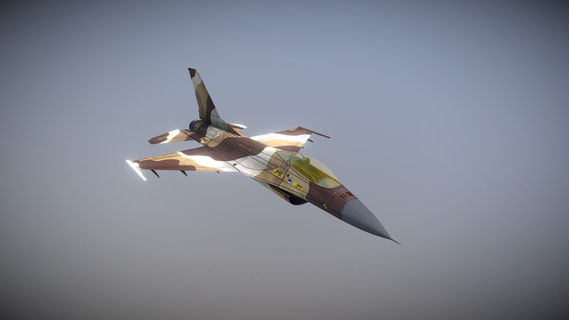 F 16 C 3d model