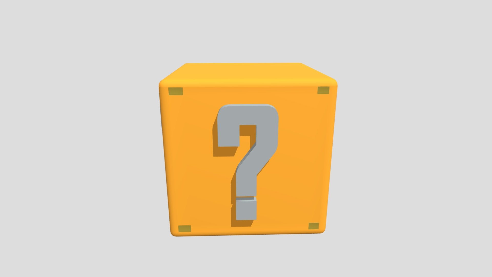 Surprise Box Mario World 3d model