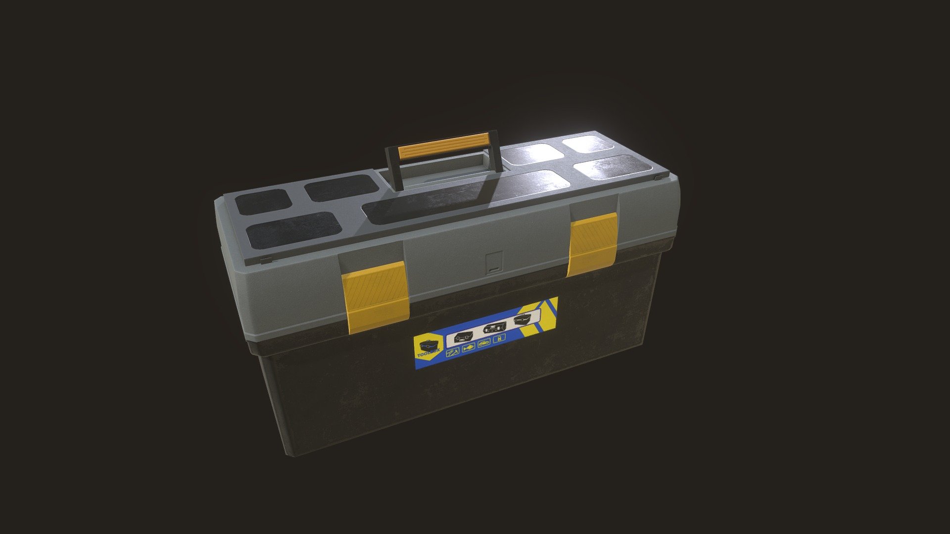 Toolbox 3d model