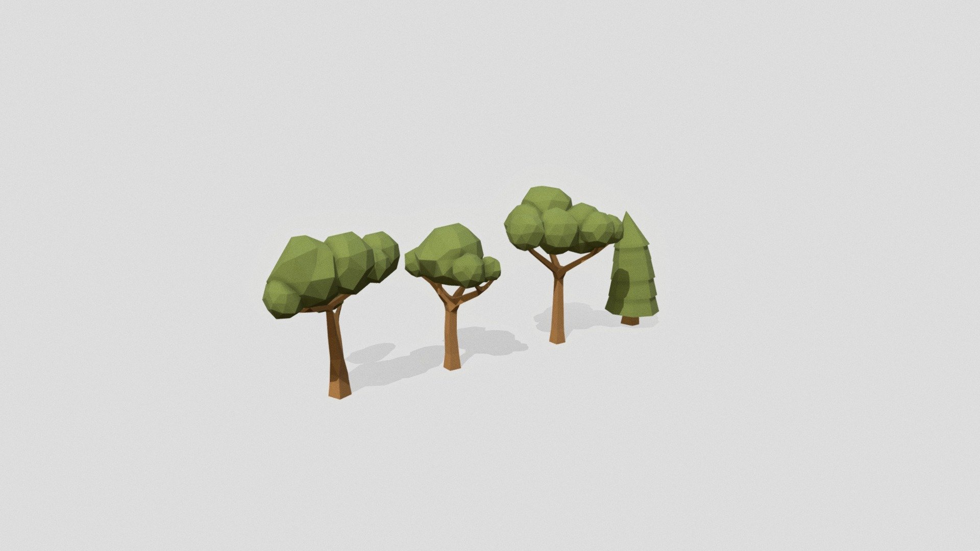 Trees 3d model