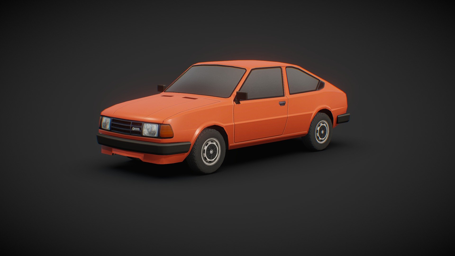 Skoda 130 Rapid 3d model