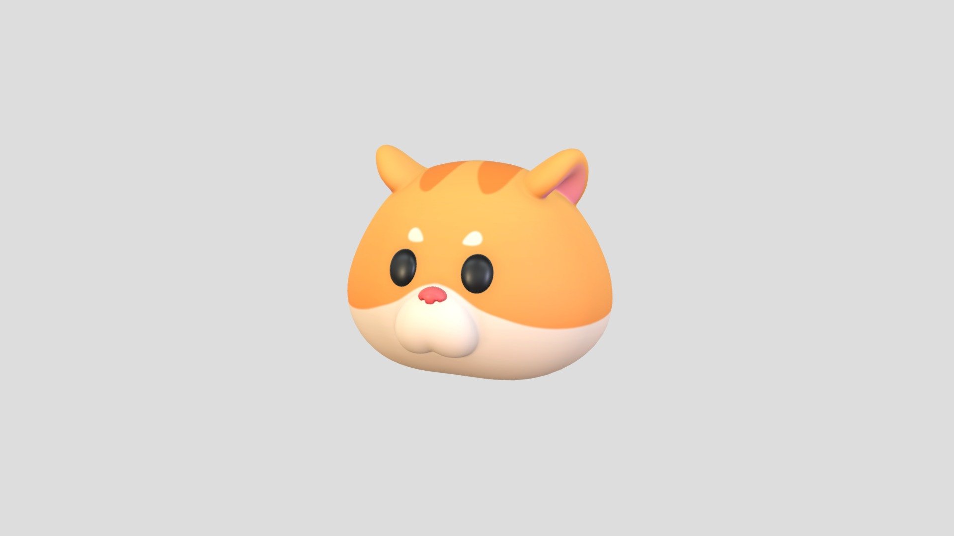 Prop165 Hamster Head 3d model