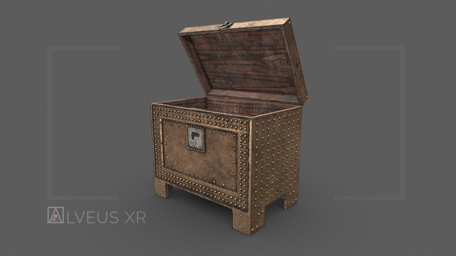 Caja fuerte romana I Roman Strongbox 3d model