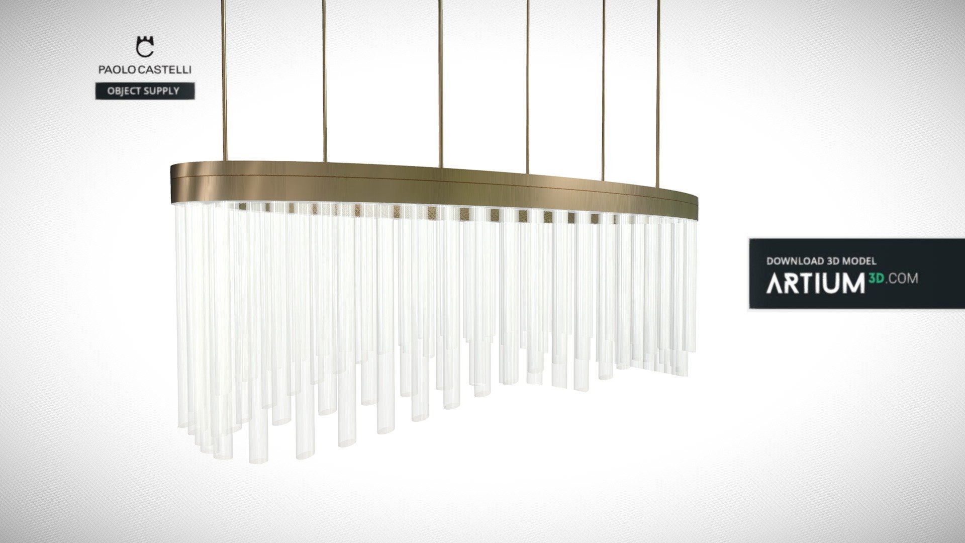 Chandelier Wave from Paolo Castelli 3d model