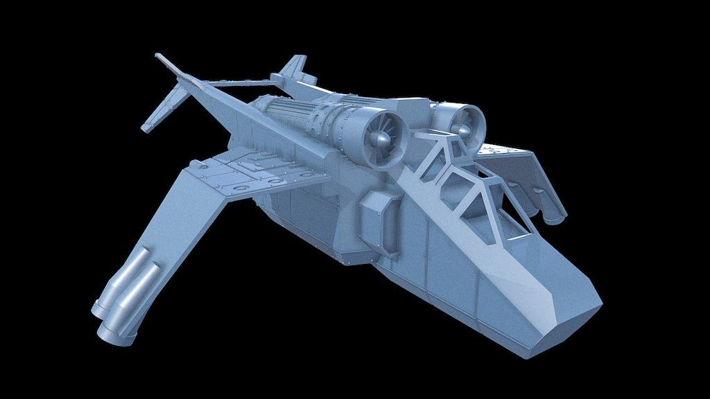 WIP Warhammer 40000 Valkyrie 3d model