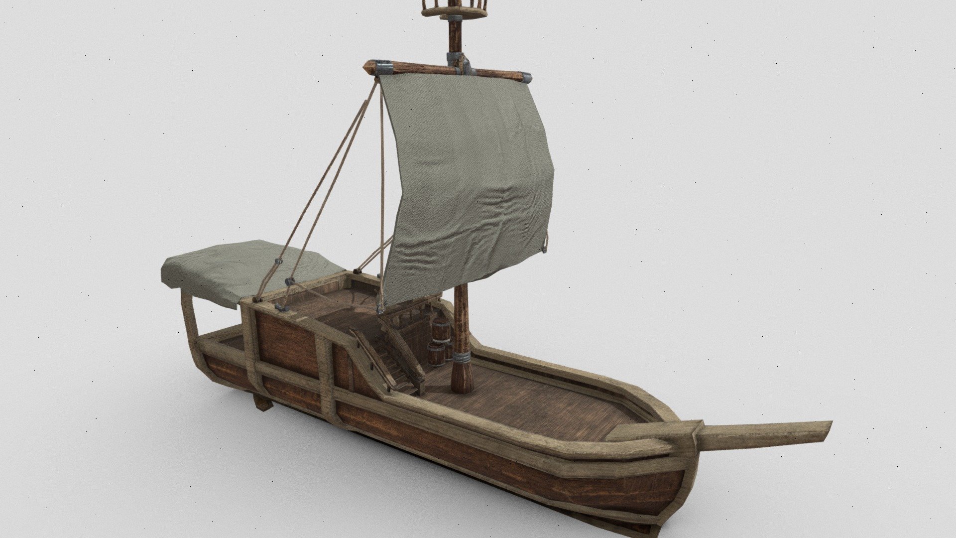 Pirate ship 3d model