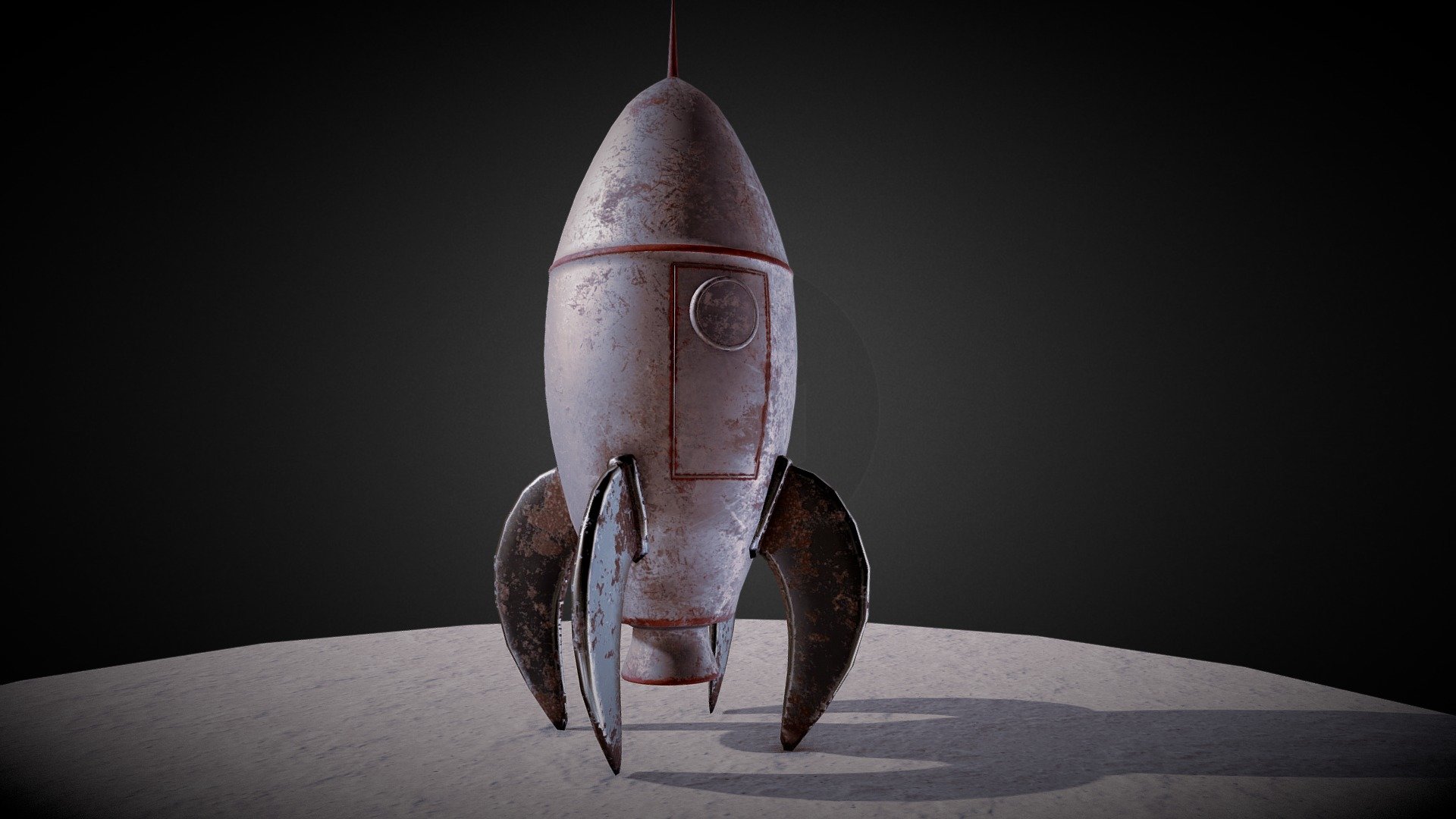 Spaceship Rocket 3d model