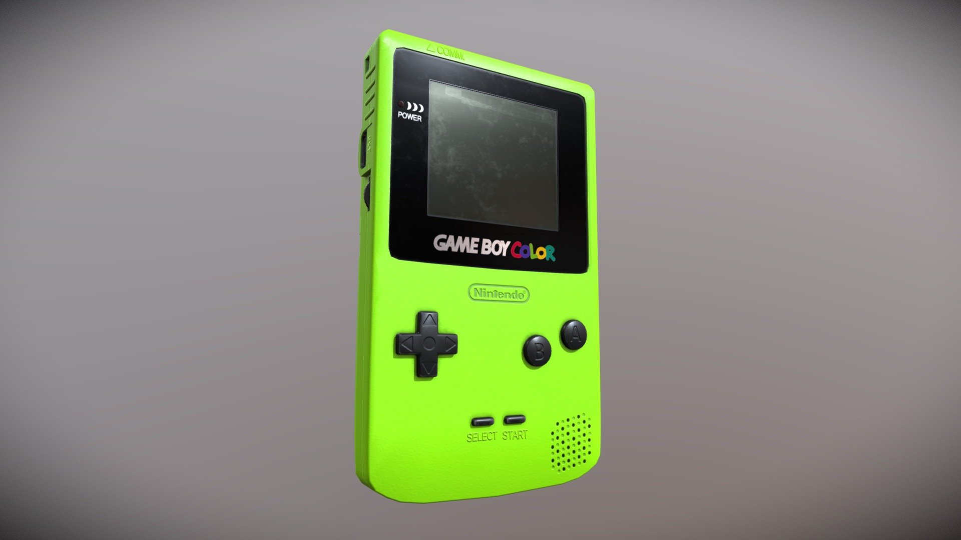 Nintendo Game Boy Color 3d model