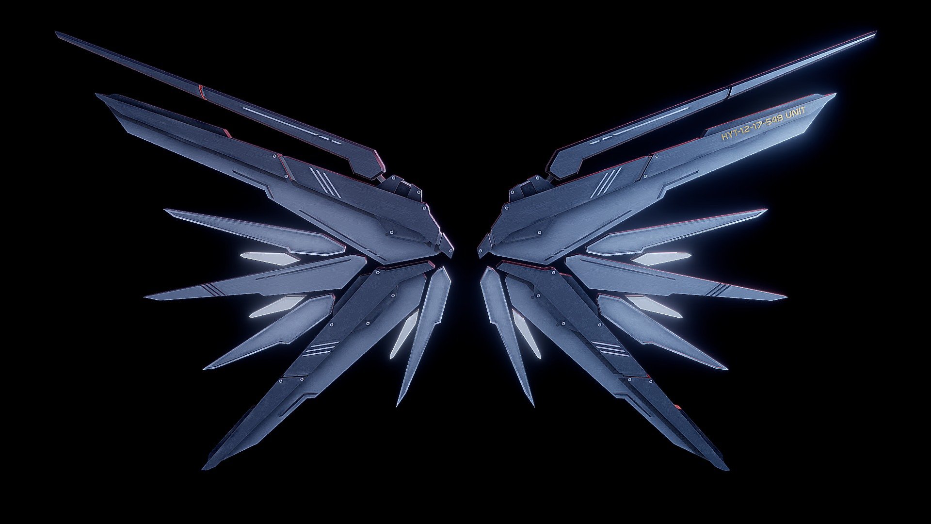 Robot Wings 3d model