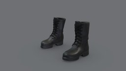 Black Army Combat Boots