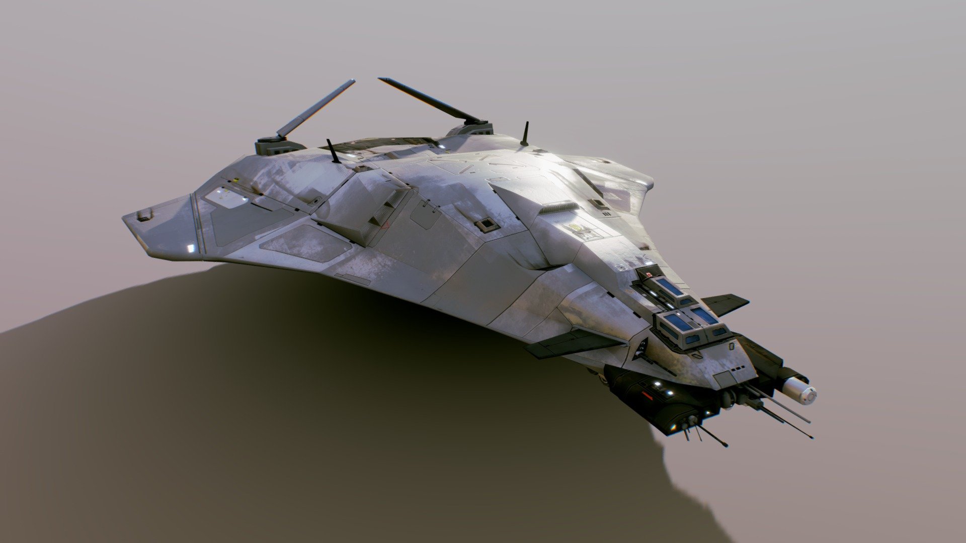 Coalition bomber 3d model