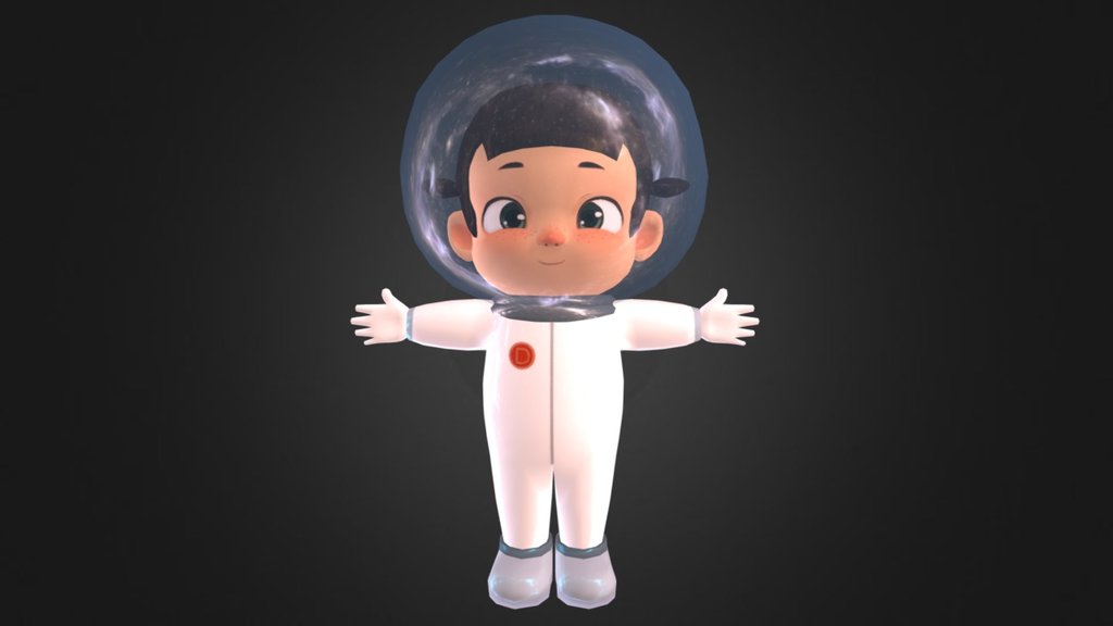 Astronaut 3d model