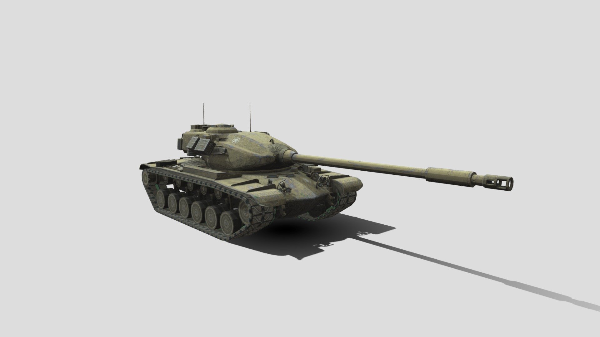 T54E2 3d model